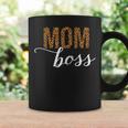 Leopard Mom Boss Mom Life Mother Hustler Lady Boss Coffee Mug Gifts ideas
