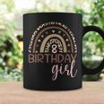 Leopard Rainbow 8Th Birthday Girl Birthday Party Family Coffee Mug Gifts ideas