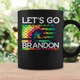Let's Go Brandon Conservative Anti Liberal Us Tie Dye Flag Coffee Mug Gifts ideas