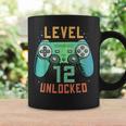 Level 12 Unlocked 12Th Birthday Gamer 12 Year Old Boys Coffee Mug Gifts ideas