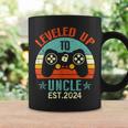 I Leveled Up To Uncle 2024 Soon To Be Uncle Fathers Day Coffee Mug Gifts ideas