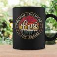 Levi The Man The Myth The Legend Personalized Name Coffee Mug Gifts ideas