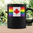 Lgbt Gay Pride Rainbow Canadian Flag Coffee Mug Gifts ideas