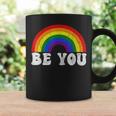 Lgbtq Be You Gay Pride Lgbt Ally Rainbow Flag Transgender Coffee Mug Gifts ideas
