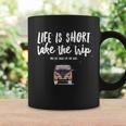 Life Is Short Take The Trip Freedom Quote Coffee Mug Gifts ideas