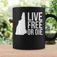 Live Free Or Die Nh Motto New Hampshire Map Coffee Mug Gifts ideas