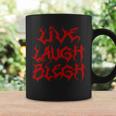 Live Laugh Blegh Heavy Metal Band Parody Moshpit Coffee Mug Gifts ideas