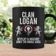 Logan Clan Scottish Name Coat Of Arms Tartan Family Party Coffee Mug Gifts ideas