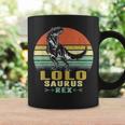 LolosaurusRex Dinosaur Lolo Saurus Family Matching Coffee Mug Gifts ideas