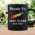 Long Island Ny Souvenir Native Long Islander Map Vintage Coffee Mug Gifts ideas