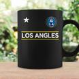 Los Angles La Soccer Team Jersey Mini Badge Ii Coffee Mug Gifts ideas