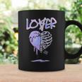 Loser Lover Drip Bone Purple Heart For Women Coffee Mug Gifts ideas