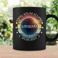 Louisiana Total Solar Eclipse April 8Th 2024 Retro Vintage Coffee Mug Gifts ideas