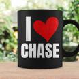 I Love Chase Personalized Personal Name Heart Friend Family Coffee Mug Gifts ideas