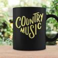 I Love Country Music Boho Music Lovers For Men Coffee Mug Gifts ideas