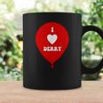 I Love Derry On Red Balloon I Heart Derry Maine Coffee Mug Gifts ideas