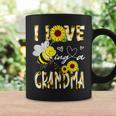 I Love Being A Grandma Sunflower Bee Lover Mother's Day Cute Coffee Mug Gifts ideas