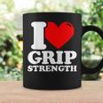 I Love Grip Strength Fitness Coffee Mug Gifts ideas