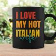 I Love My Hot Italian Wife Father's Day Husband Coffee Mug Gifts ideas