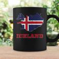 I Love Iceland Pride Flag Icelander Home SouvenirCoffee Mug Gifts ideas