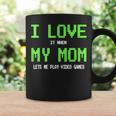 I Love My Mom Gamer For N Boys Video Games Coffee Mug Gifts ideas