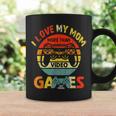I Love My Mom More Than Video Games Gamer Valentines Day Coffee Mug Gifts ideas
