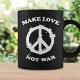 Make Love Peace Not War Coffee Mug Gifts ideas