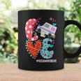 Love Postal Worker Life Leopard Heart Valentine's Day Coffee Mug Gifts ideas