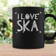 I Love Ska Music Lover Quote Saying Coffee Mug Gifts ideas