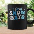 I Love Snow Days Snow Day Supporter Snow Lover Coffee Mug Gifts ideas