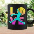 I Love Softball- Pitcher Cute N Girl Women Coffee Mug Gifts ideas