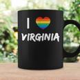 I Love Virginia Gay Pride Lbgt Coffee Mug Gifts ideas