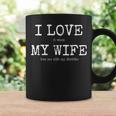I Love When Wife Lets Me Ride My Dirtbike Motocross Coffee Mug Gifts ideas