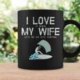 I Love My Wife Kite Surfing Coffee Mug Gifts ideas