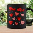 You Are Loved Worthy Enough Candy Heart Teacher Valentine Coffee Mug Gifts ideas