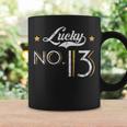 Lucky Number 13 Distressed Great Vintage Coffee Mug Gifts ideas