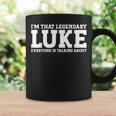 Luke Surname Team Family Last Name Luke Coffee Mug Gifts ideas