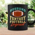 Lustiger Ehemann Papa Fantasy Football Legend Tassen Geschenkideen