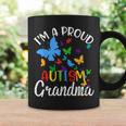 I M A Proud Autism Grandma Butterflies Autism Awareness Coffee Mug Gifts ideas