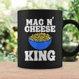 Mac N' Cheese King Macaroni Comfort Food Pasta Lover Coffee Mug Gifts ideas