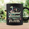 A Magical Summer Awaits Mermaid Beach Coffee Mug Gifts ideas