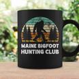 Maine Bigfoot Hunting Club Sasquatch Fan Coffee Mug Gifts ideas