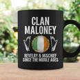 Maloney Surname Irish Family Name Heraldic Celtic Clan Coffee Mug Gifts ideas