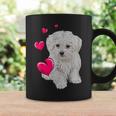 Maltese Dog And Heart Dog Tassen Geschenkideen