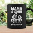 Mama & Sohn Kletterpartner Klettern Tassen Geschenkideen