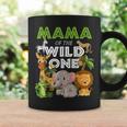 Mama Of The Wild One Zoo Birthday Safari Jungle Animal Coffee Mug Gifts ideas