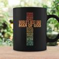 Man Of God Christian Cross Fathers Day Jesus Dad Bible Verse Coffee Mug Gifts ideas