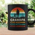 The Man The Myth The Legend Fun Sayings Father's Day Grandpa Coffee Mug Gifts ideas