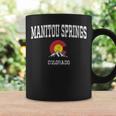 Manitou Springs Colorado Vintage Athletic Mountains Coffee Mug Gifts ideas