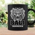 Máscara Barong Cultura Balinesa Bali Indonesia Taza de café Ideas de regalos
